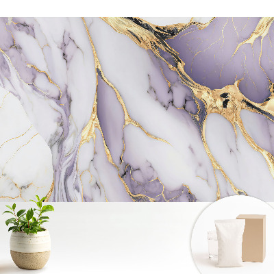 Tapeta s abstraktním motivem mramorových vln