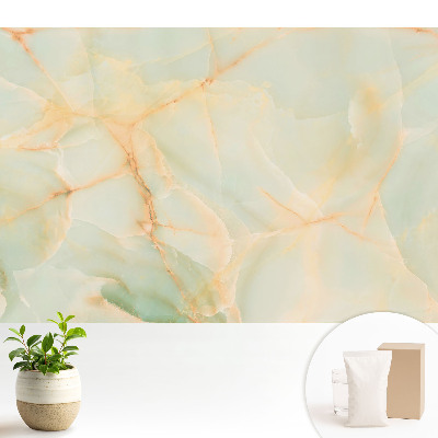 Tapeta do obyvaku Jemné mramorové odstíny a vzory