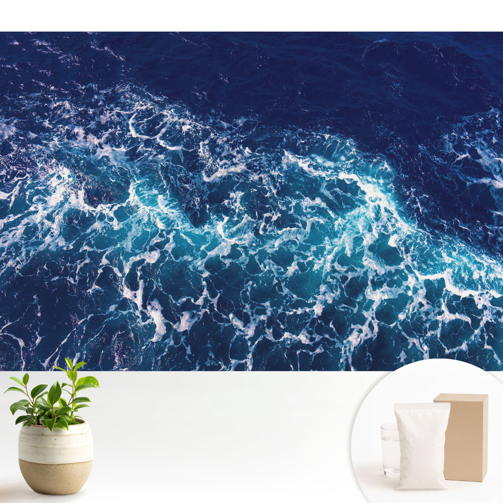 Samolepící tapeta Energické oceánské vlny