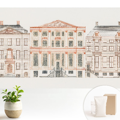 Samolepící tapeta Architektonické klasické fasády