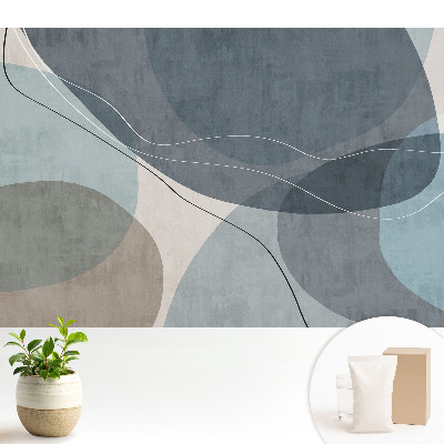 Tapeta Abstraktní tvary, klidná atmosféra