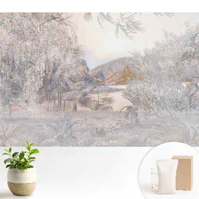 Tapeta do obyvaku Exotická přírodní krajina