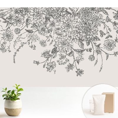 Samolepící tapeta Květiny elegance harmonie přírody