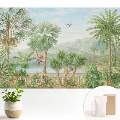 Tapeta s motivem tropické oázy