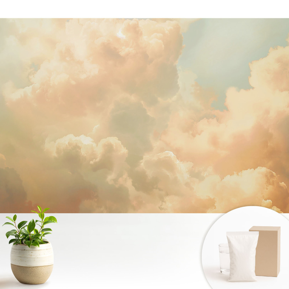 Tapeta na zeď Pastelové mraky na míru