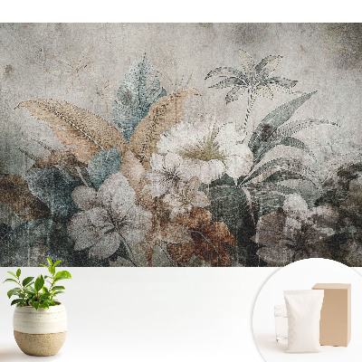 Tapeta na zeď Rustikální květinové aranžmá snů