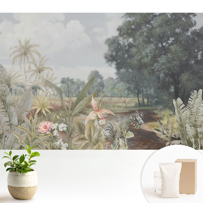 Tapeta na zeď Tropická oáza zeleně