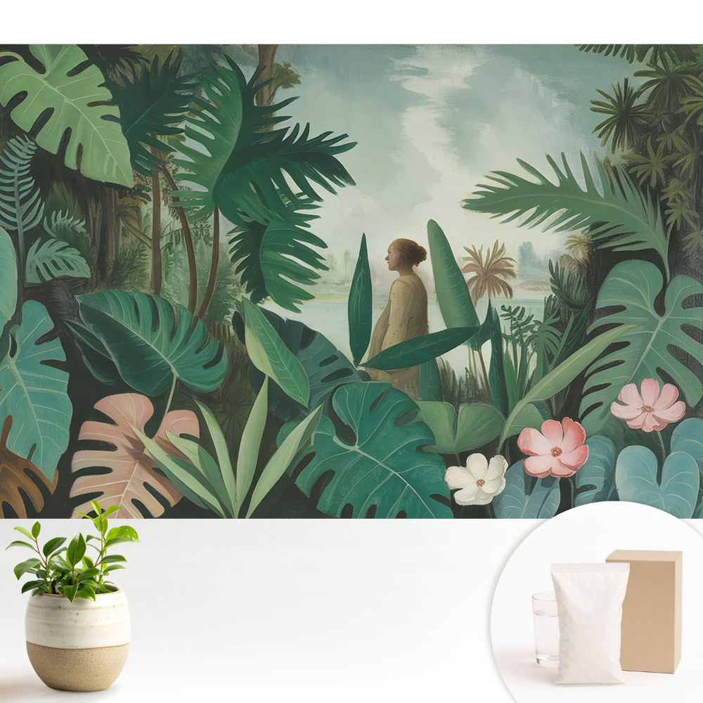 Tapeta Harmonie rostlin s motivem tropické krajiny