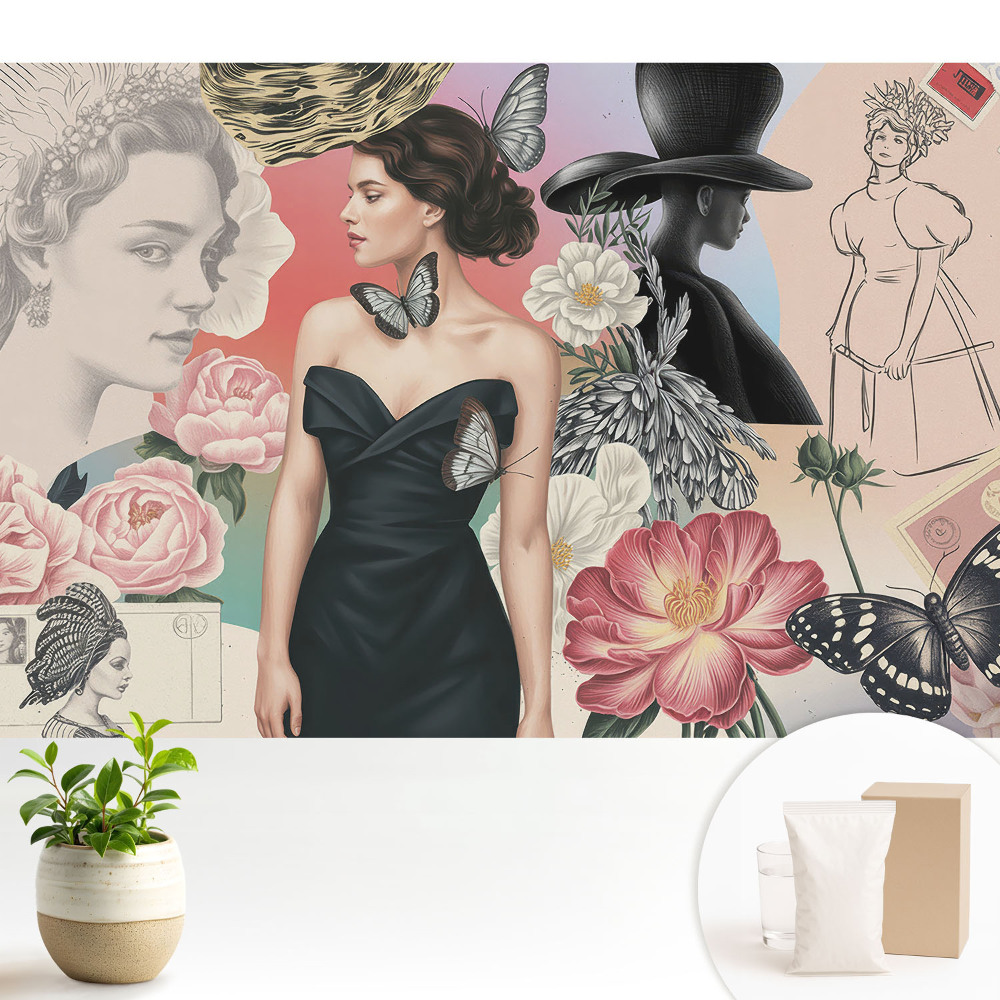 Tapeta na zeď Elegance a romantismus v klasickém stylu