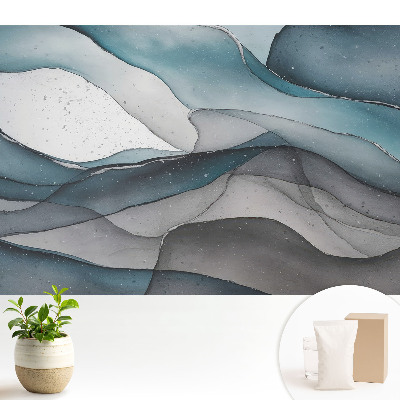 Samolepící tapeta s motivem abstraktních vln