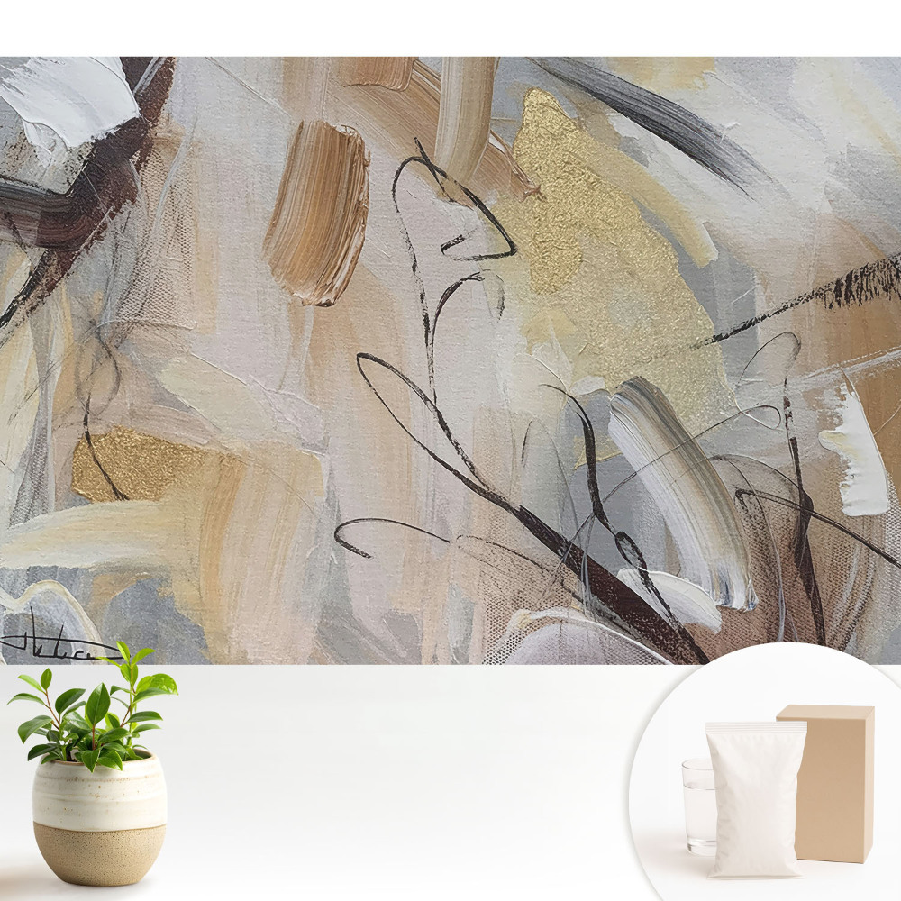 Tapeta s abstraktními barevnými čárami