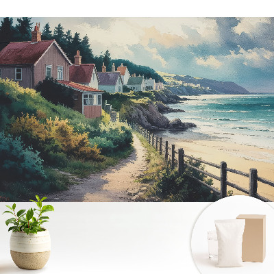 Samolepící tapeta Přímořská idylka, útulná a okouzlující