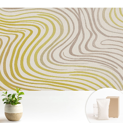 Tapeta na zeď Smyslný vzor s vlnitými liniemi