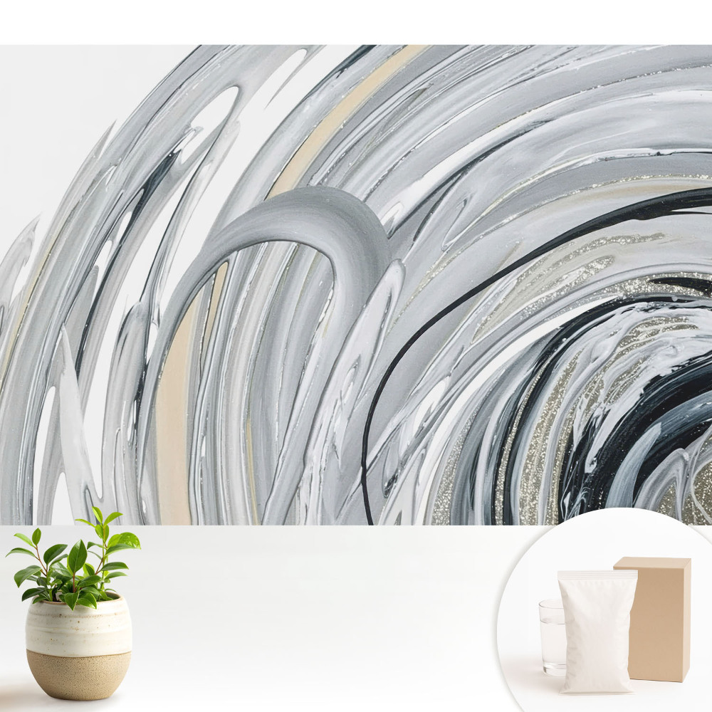 Samolepící tapeta Elegance v odstínech šedé