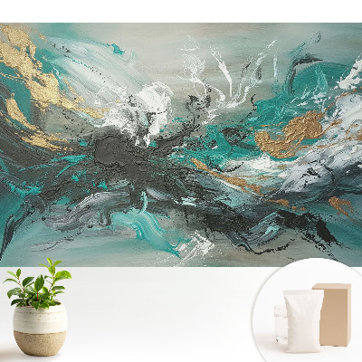 Samolepící tapeta Abstraktní kompozice barev plná energie