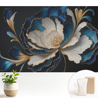 Tapeta Elegance a svěžest velkých květů