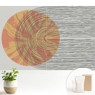 Tapeta do obyvaku Abstraktní modernita energie linií