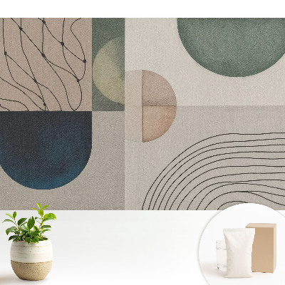 Samolepící tapeta s moderním geometrickým abstraktním vzorem