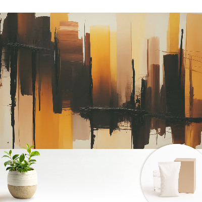 Samolepící tapeta s abstrakcí svislých pruhů