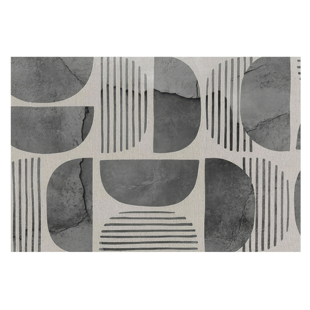 Tapeta do obyvaku Geometrické vzory, minimalistické tvary