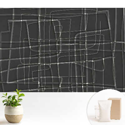 Tapeta Geometrie a rytmus na tmavém pozadí