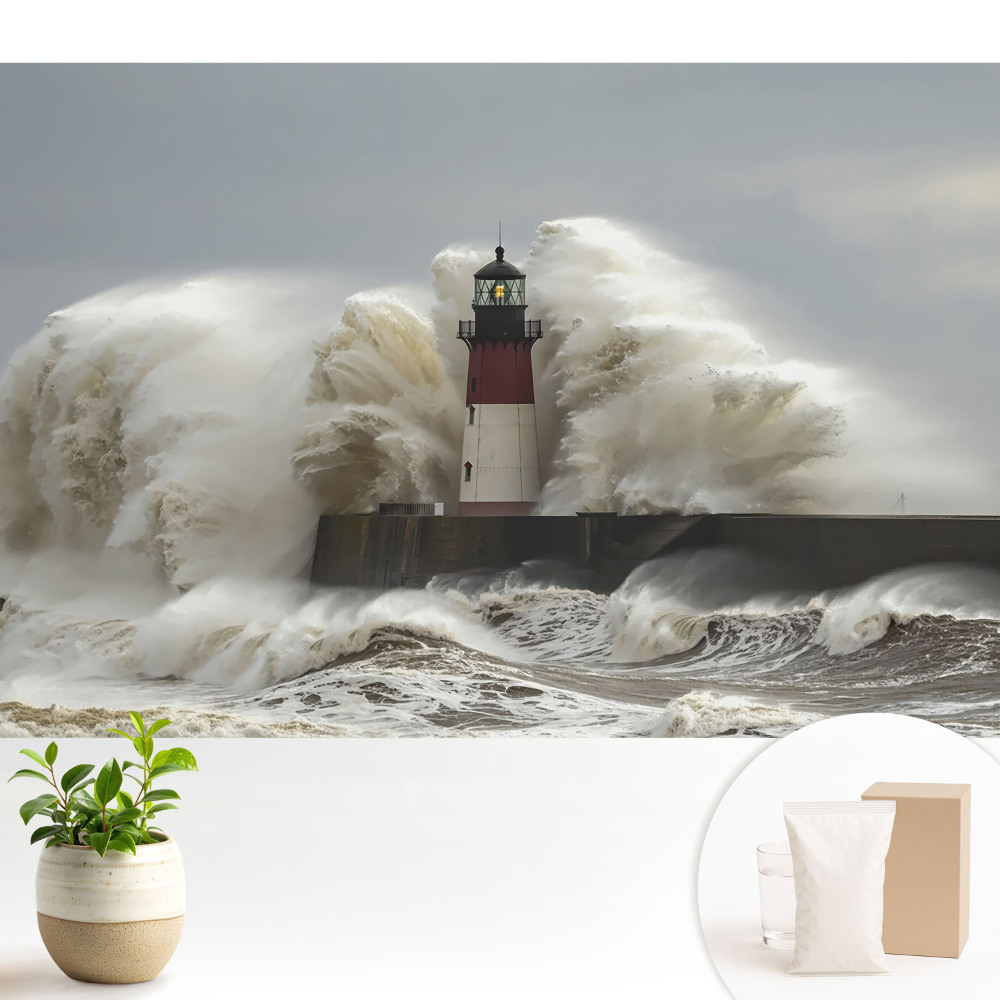 Tapeta Bouřlivý maják