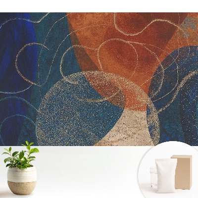 Tapeta Moderní abstrakce, barvy, kontrasty