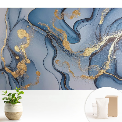 Tapeta na zeď s abstraktním motivem plným elegance a harmonie