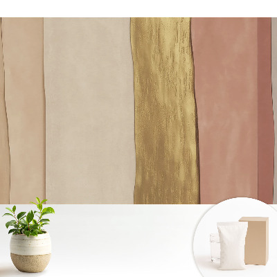 Samolepící tapeta Svislé pruhy v odstínech béžové a hnědé