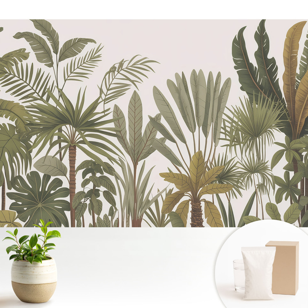 Samolepící tapeta Tropická vegetace plná harmonie