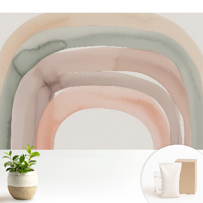 Tapeta na zeď Pastelové oblouky relaxační pochoutka