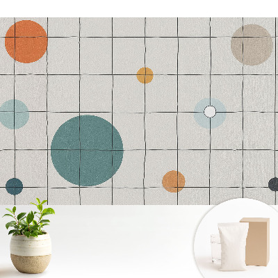 Tapeta s moderní geometrickou kompozicí