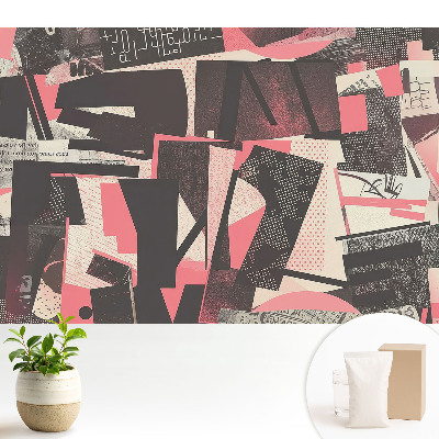 Tapeta na zeď Abstraktní chaos barev a textur