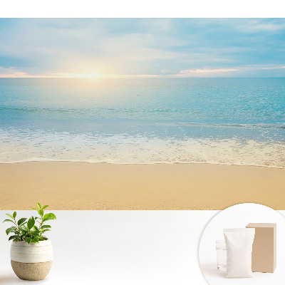 Tapeta Slunečné ranní plážové moře harmonie