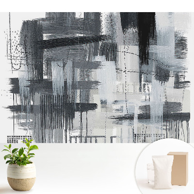 Tapeta Monochromatická abstrakce tahů