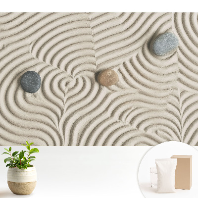 Samolepící tapeta Zenová meditační kompozice