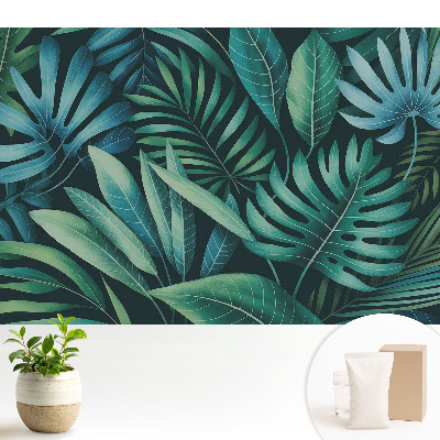 Samolepící tapeta Harmonické vzory tropických listů