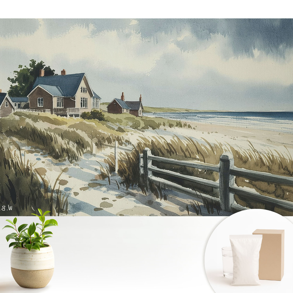Tapeta Idyla u moře do obývacího pokoje