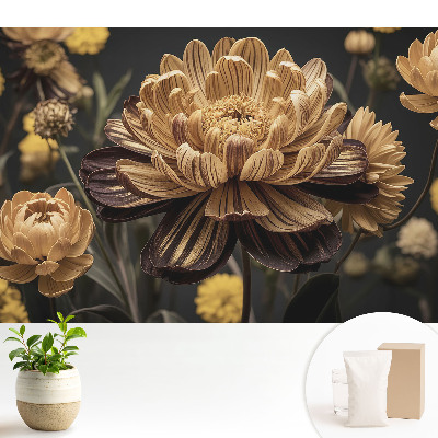 Tapeta Květiny v klasickém stylu