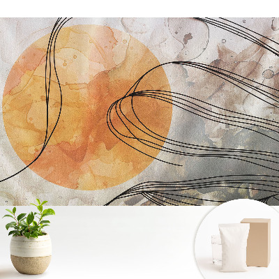 Samolepící tapeta s abstraktním vzorem plným harmonie
