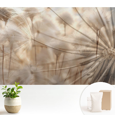 Tapeta do obyvaku Éterické pampelišky, harmonie přírody