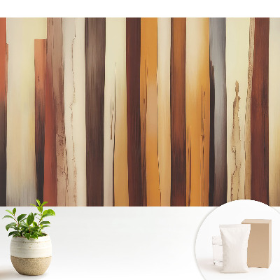 Tapeta Teplé odstíny svislých pruhů