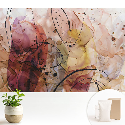 Tapeta na zeď Barevná abstrakce energie elegance