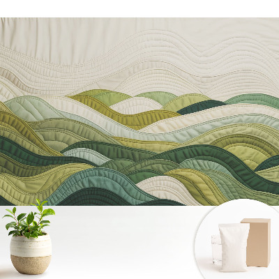 Tapeta na zeď Harmonické látkové kopce