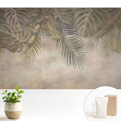 Tapeta Exotická elegance v přírodních odstínech