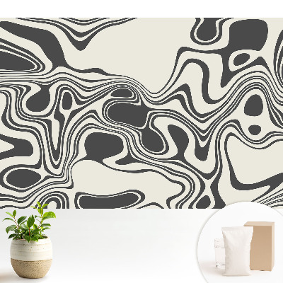 Samolepící tapeta Abstraktní vlny kontrastů