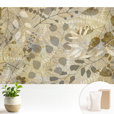 Samolepící tapeta s rostlinným motivem vytvářející útulnou atmosféru