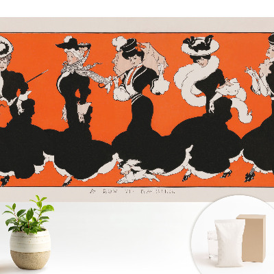 Tapeta s elegantními ženskými siluetami