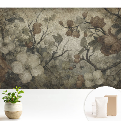 Tapeta na zeď Rustikální květinová výzdoba