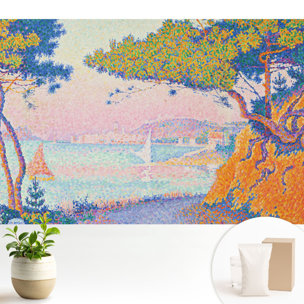 Samolepící tapeta s motivem impresionistické přímořské krajiny